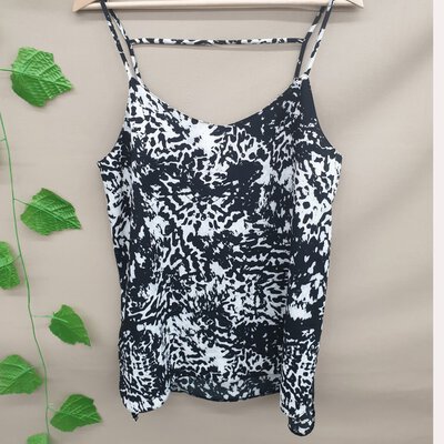 **BNWT** Target Collection Women's Black and White Cami, Size 14, RRP$25