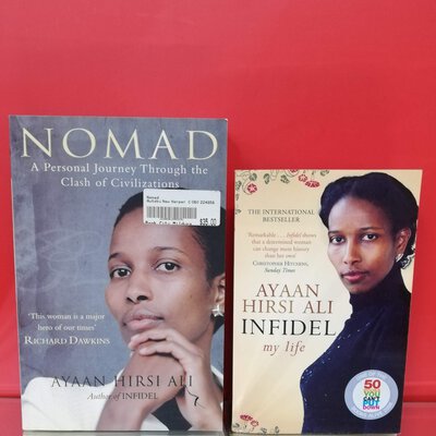 2 X BOOK BUNDLE: Infidel + Nomad by Ayaan Hirsi Ali 